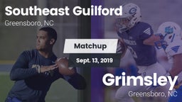 Matchup: Southeast Guilford vs. Grimsley  2019