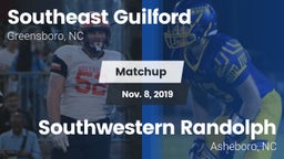 Matchup: Southeast Guilford vs. Southwestern Randolph  2019