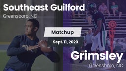 Matchup: Southeast Guilford vs. Grimsley  2020