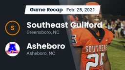 Recap: Southeast Guilford  vs. Asheboro  2021