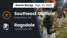 Recap: Southeast Guilford  vs. Ragsdale  2022