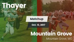 Matchup: Thayer vs. Mountain Grove  2017