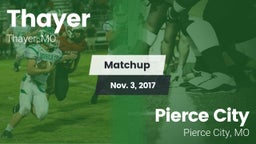 Matchup: Thayer vs. Pierce City  2017