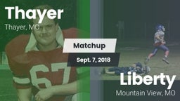 Matchup: Thayer vs. Liberty  2018