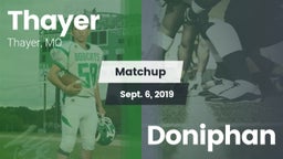 Matchup: Thayer vs. Doniphan 2019