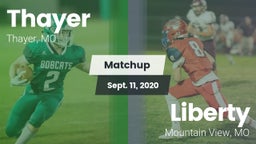 Matchup: Thayer vs. Liberty  2020