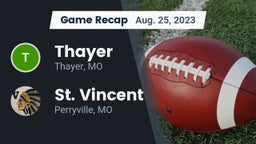 Recap: Thayer  vs. St. Vincent  2023