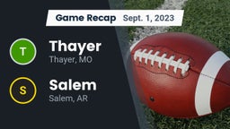 Recap: Thayer  vs. Salem  2023