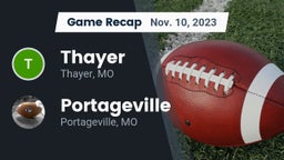 Recap: Thayer  vs. Portageville  2023