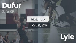Matchup: Dufur vs. Lyle 2019