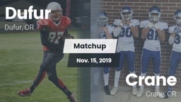 Matchup: Dufur vs. Crane  2019