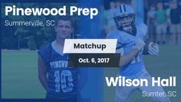 Matchup: Pinewood Prep vs. Wilson Hall  2017