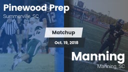 Matchup: Pinewood Prep vs. Manning  2018