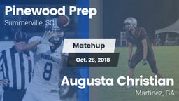 Matchup: Pinewood Prep vs. Augusta Christian  2018