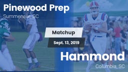 Matchup: Pinewood Prep vs. Hammond  2019
