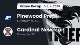 Recap: Pinewood Prep  vs. Cardinal Newman  2019