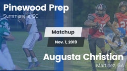 Matchup: Pinewood Prep vs. Augusta Christian  2019