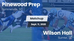 Matchup: Pinewood Prep vs. Wilson Hall  2020