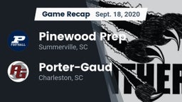 Recap: Pinewood Prep  vs. Porter-Gaud  2020