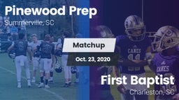 Matchup: Pinewood Prep vs. First Baptist  2020