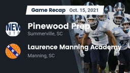 Recap: Pinewood Prep  vs. Laurence Manning Academy 2021