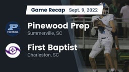 Recap: Pinewood Prep  vs. First Baptist  2022