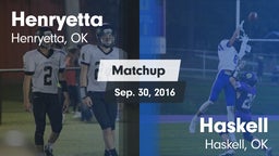Matchup: Henryetta vs. Haskell  2016