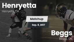 Matchup: Henryetta vs. Beggs  2017
