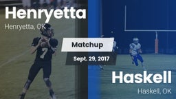 Matchup: Henryetta vs. Haskell  2017
