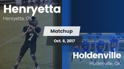 Matchup: Henryetta vs. Holdenville  2017