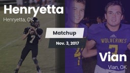 Matchup: Henryetta vs. Vian  2017