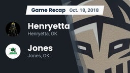 Recap: Henryetta  vs. Jones  2018