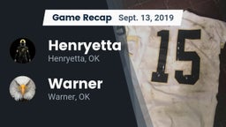 Recap: Henryetta  vs. Warner  2019