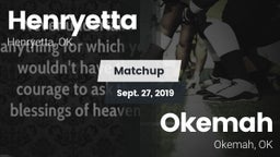 Matchup: Henryetta vs. Okemah  2019