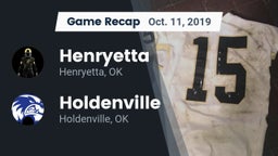 Recap: Henryetta  vs. Holdenville  2019