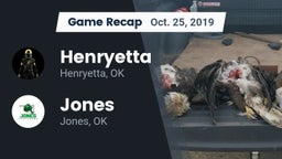 Recap: Henryetta  vs. Jones  2019