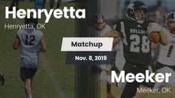 Matchup: Henryetta vs. Meeker  2019