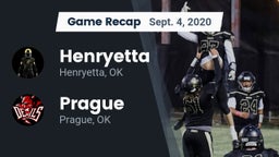 Recap: Henryetta  vs. Prague  2020