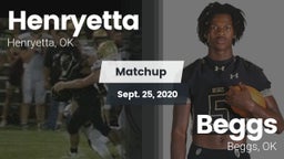 Matchup: Henryetta vs. Beggs  2020