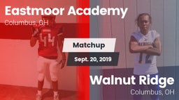 Matchup: Eastmoor Academy vs. Walnut Ridge  2019