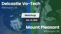 Matchup: Delcastle Vo-Tech vs. Mount Pleasant  2016