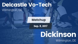 Matchup: Delcastle Vo-Tech vs. Dickinson  2017