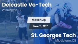 Matchup: Delcastle Vo-Tech vs. St. Georges Tech  2017