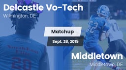 Matchup: Delcastle Vo-Tech vs. Middletown  2019