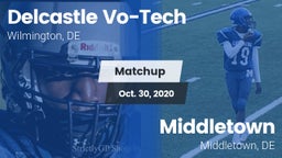 Matchup: Delcastle Vo-Tech vs. Middletown  2020