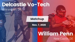 Matchup: Delcastle Vo-Tech vs. William Penn  2020