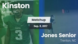 Matchup: Kinston vs. Jones Senior  2017