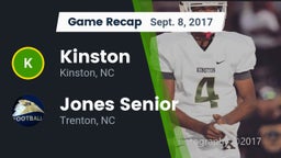Recap: Kinston  vs. Jones Senior  2017