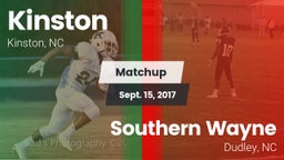 Matchup: Kinston vs. Southern Wayne  2017