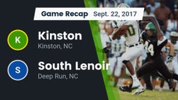 Recap: Kinston  vs. South Lenoir  2017